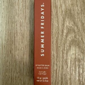 Brand New Summer Fridays Lip Butter Balm in Iced Coffee